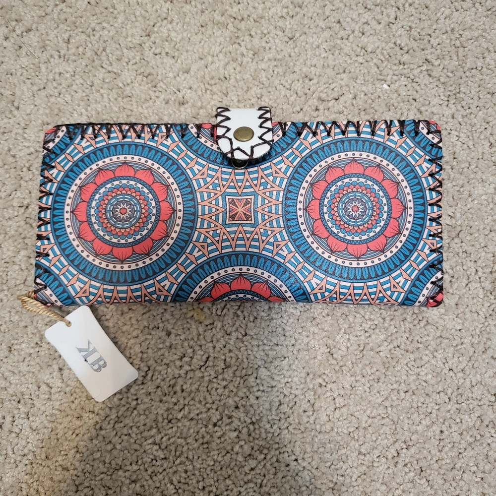 Bohemian wallet NWT